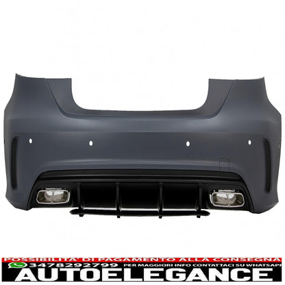 body kit with grille suitable for mercedes a-class w176 (2012-2018) restyling a45 design