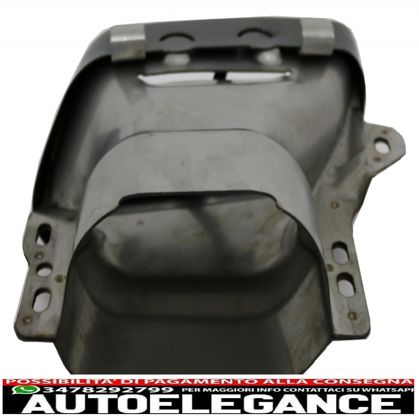 diffusore posteriore con terminali di scarico neri e alette sdoppiate adatto per mercedes classe a w176 (2012-2018) a45 facelift design red edition
