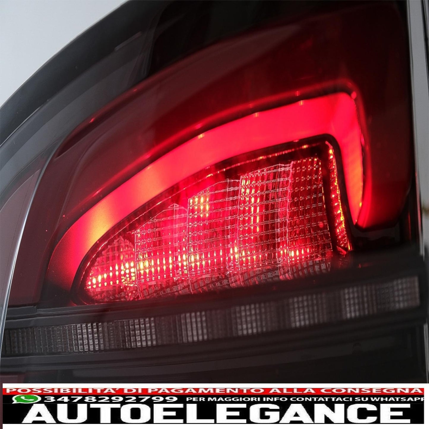 LED Rear Lights suitable for Land Rover Discovery Sport L550 (2014-2019) conversion to smoke 2020 onwards