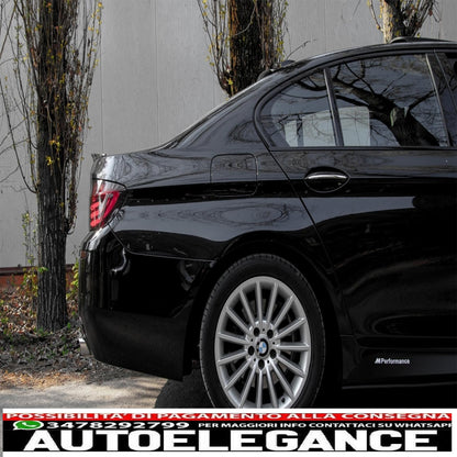 diffusore d'aria a doppia uscita con terminali di scarico adatti per bmw f10 f11 (2011-2017) sport m-performance 550i design