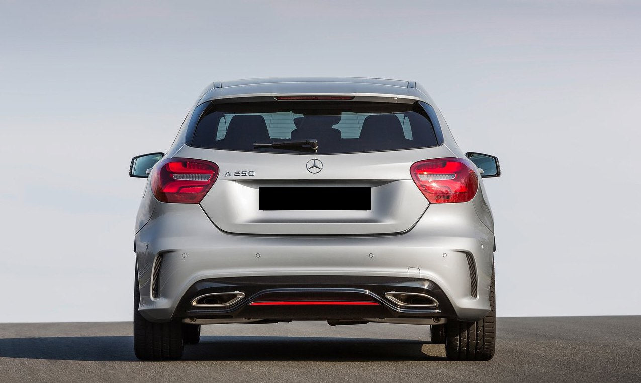 PARAURTI POSTERIORE ADATTO PER MERCEDES CLASSE A W176 2012-2018 LOOK AMG