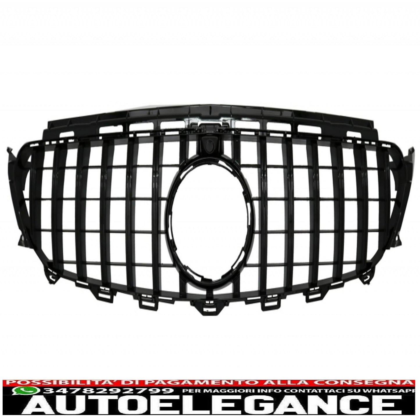 diffusore posteriore con terminali di scarico e griglia centrale adatto per mercedes classe e c238 amg sport line (2016+) e53 gt-r pacchetto notturno design tutto nero