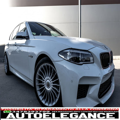 side skirts suitable for bmw 5 series f10 f11 sedan touring (2011-2017) m5 m-technik design 