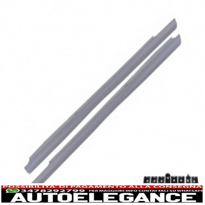 gruppo completo paraurti anteriore con griglia centrale adatto per mercedes classe s w221 (2005-2010) s63 s65 design e minigonne laterali versione corta