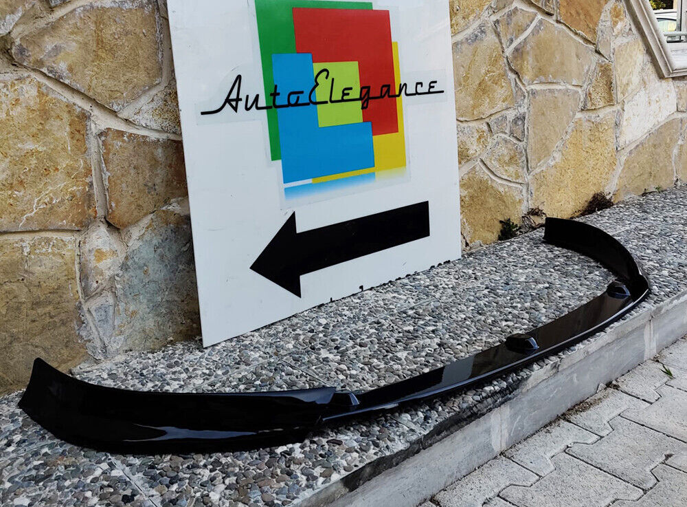 OPEL CORSA F 2019-2021 FRONT BUMPER SPLITTER IN BLACK ABS 3 PIECES