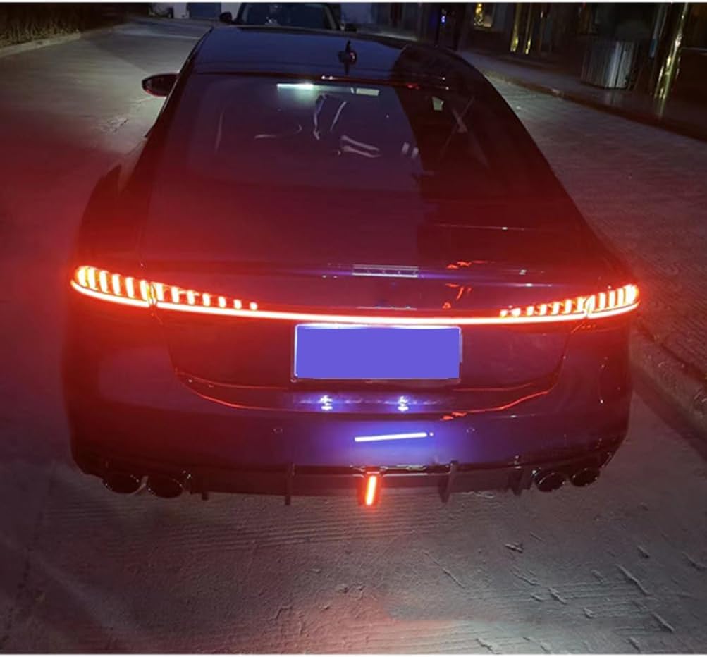 DIFFUSORE POSTERIORE ADATTO PER AUDI A7 C8 2017+ SLINE LOOK SPORTIVO