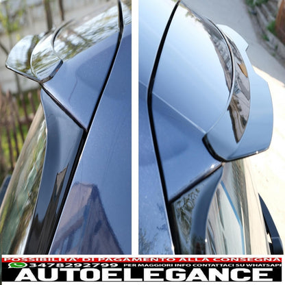 Rear Window Wing Spoiler Suitable for VW Golf 7 &amp; 7.5 (2012-2020) GTI Piano Black Design