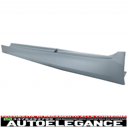 Rear bumper suitable for bmw 5 series f10 (2011-2017) with m5 design side skirts