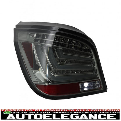 LED bar rear lights suitable for bmw 5 series e60 (2003-2007) smoke