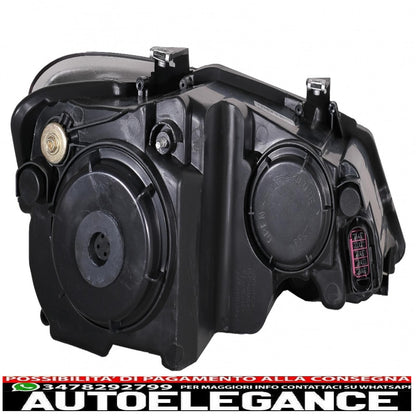 headlights suitable for vw polo mk5 6r 6c 61 (2011-2017) led light bar Devil Eye Look RHD