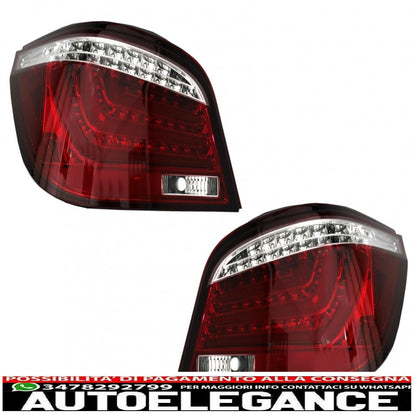 led rear lights suitable for bmw 5 series e60 (04.2003-03.2007) red white