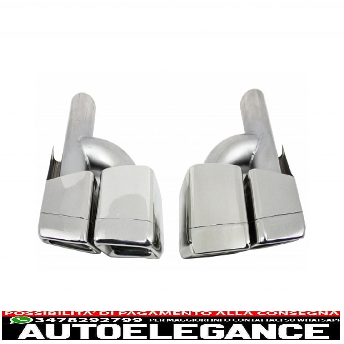 diffusore paraurti posteriore adatto per mercedes cls berlina w218 (2012-2017) con terminali di scarico marmitta terminali solo per paraurti standard