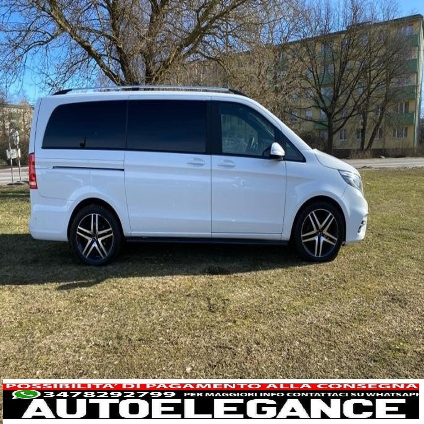 Complete body kit suitable for mercedes v-class w447 (2014-2019) 