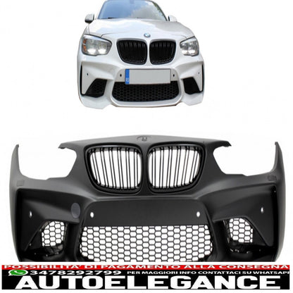 front bumper suitable for bmw 1 series f20 f21 lci (2015-06.2019) m2 design