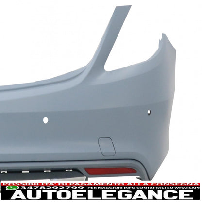 body kit suitable for mercedes s-class w222 (2013-06.2017) with chrome muffler tips s65 design