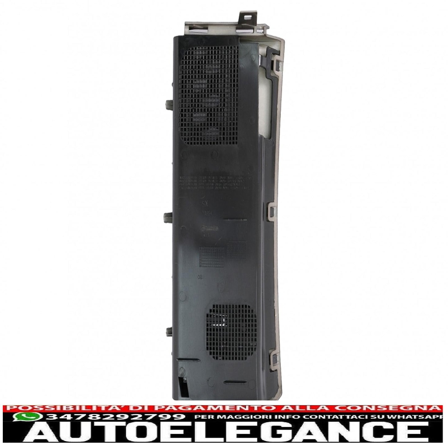 central grille and side vents group suitable for land rover vogue l322 iii (2010-2012) autobiography look black edition