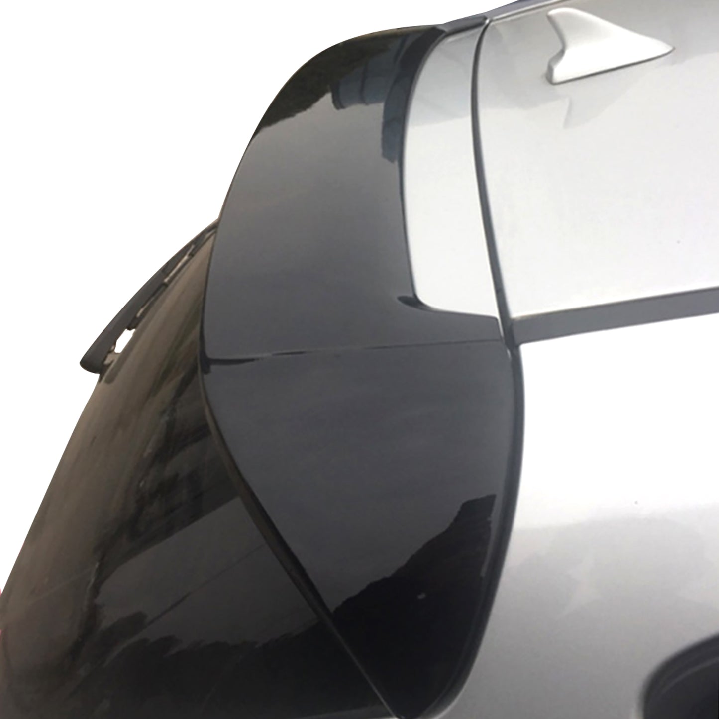 SPOILER POSTERIORE ADATTO PER OPEL ASTRA K HATCHBACK 2015-2021 LOOK NERO LUCIDO