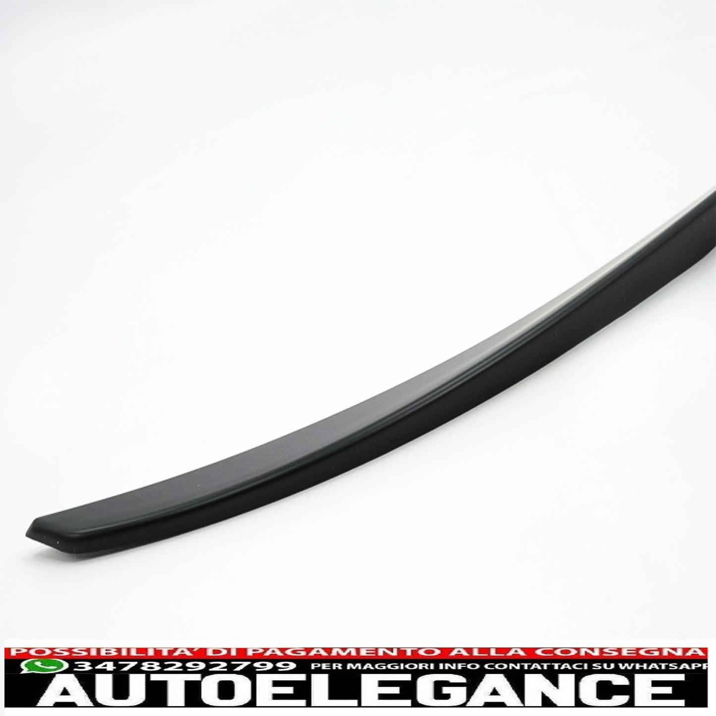 Boot lid spoiler suitable for BMW 3 Series F30 (2010 onwards) M3 design matt black 