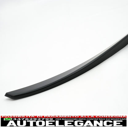Boot lid spoiler suitable for BMW 3 Series F30 (2010 onwards) M3 design matt black 