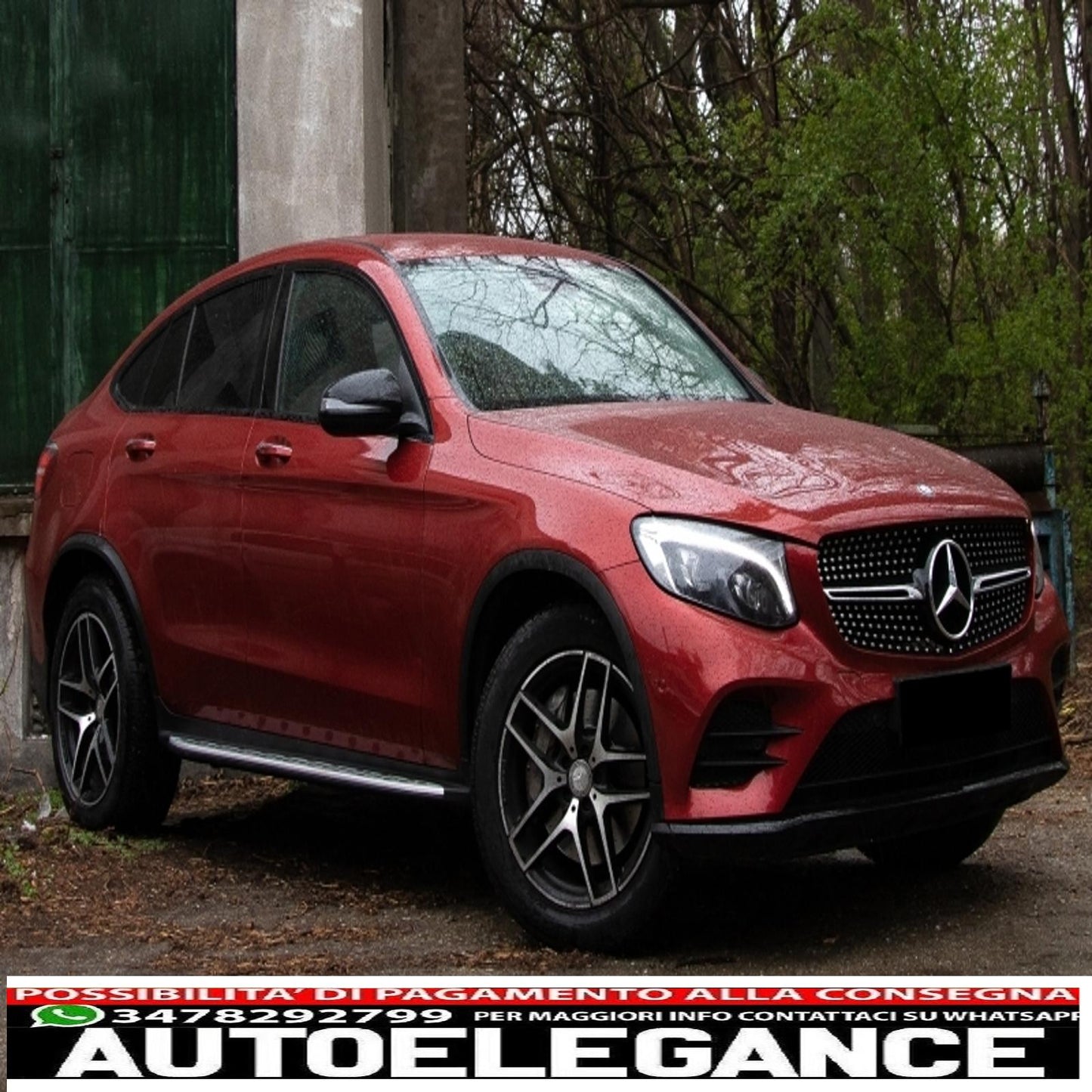 side skirts suitable for mercedes glc class x253 (2015-up) glc coupe c253 (2016-up) 