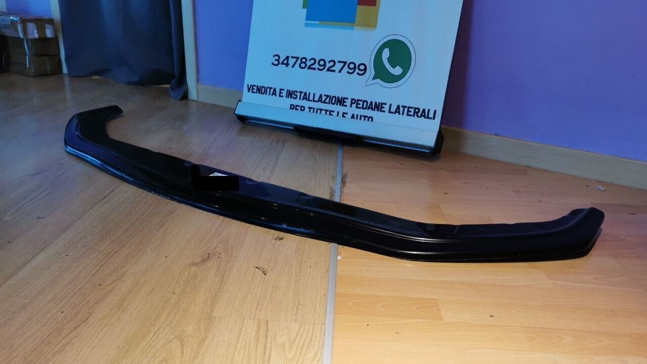 BMW 5 SERIES G30 G31 FRONT BUMPER SPLITTER GLOSS BLACK ABS M5 BLADE