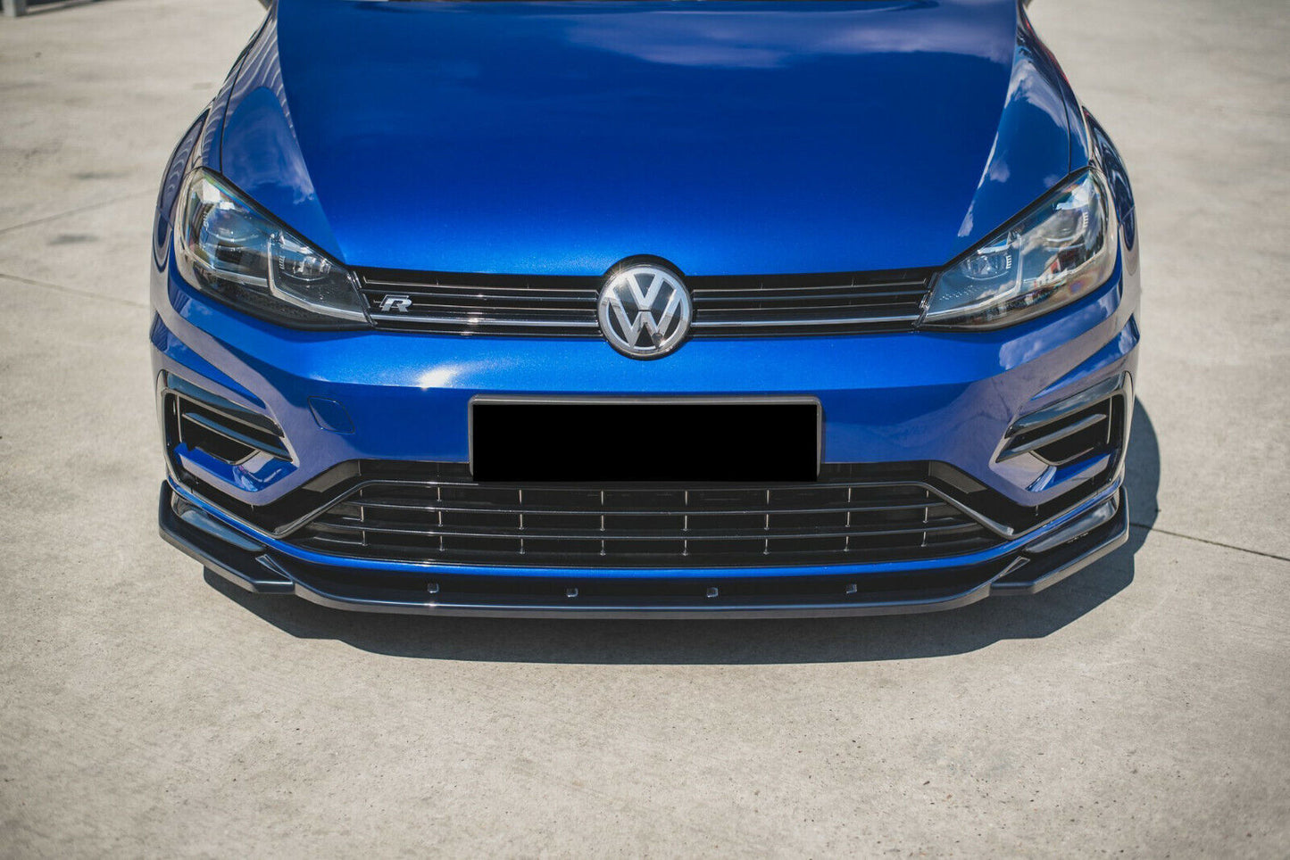 SPLITTER ADATTO PER VW GOLF 7 RLINE 2012-2016 LOOK NERO DESIGN SPORTIVO