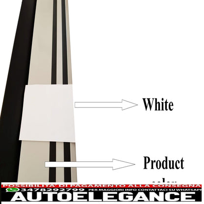 Running Boards Steps for Toyota RAV4 XA40 13-18 Dusty White 