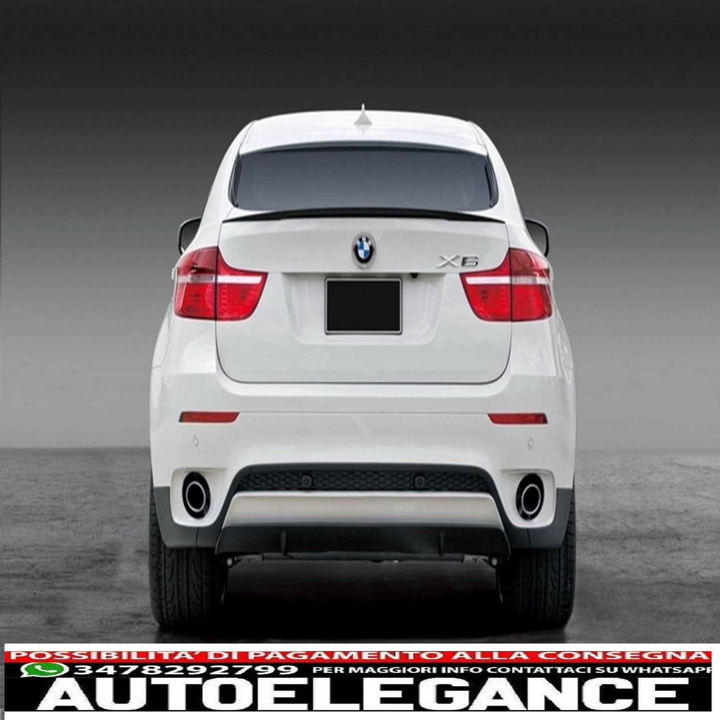 complete sports exhaust system suitable for bmw x6 e71 (2009-2012)