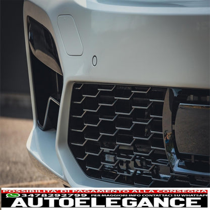 front bumper suitable for bmw 5 series g30 g31 limousine touring (2017-2019) m5 sport restyling design 