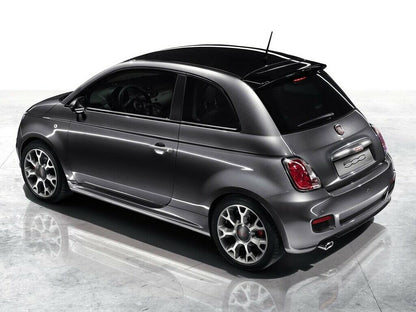 MINIGONNE ADATTE PER FIAT 500 LOOK S SPORT GREZZE LOOK SPORTIVE