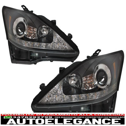 paraurti anteriore con spoiler inferiore adatto per lexus is xe20 (2006-2013) is f sport facelift xe30 dal 2014 in poi design e fari drl a led indicatori di direzione dinamici