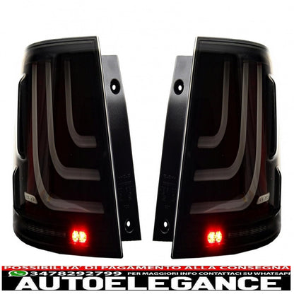 Glohh LED Light Bar Rear Lights Fit For Range Rover Sport L320 (2005-2013) GL-3X Dynamic Smoke