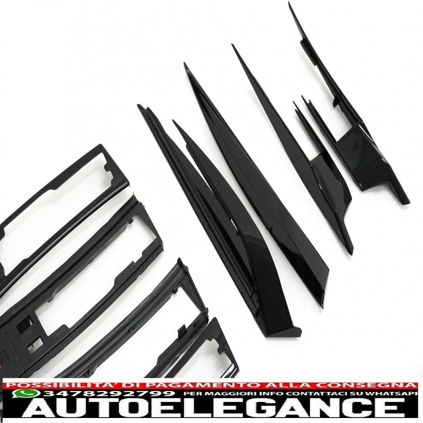 Roof Rails Suitable for Land Range Rover Evoque L538 (2011-2018) Piano Black