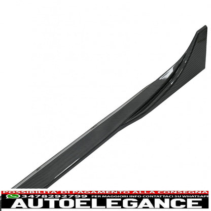 Aerodynamic body kit extension suitable for tesla model 3 (2017-up) carbon look 