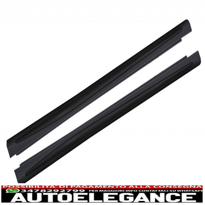 kit carrozzeria completo adatto per mercedes cla w117 c117 (2013-2018) restyling cla45 design griglia anteriore cromata