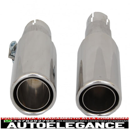 complete exhaust system suitable for bmw 5 series f10 (2011-2016) petrol 1.6/2.0 l 520i n2b20/nb20b16 / 528i nb20b20 turbo i4 twin double tailpipes m5 m sport design with Valvetronic