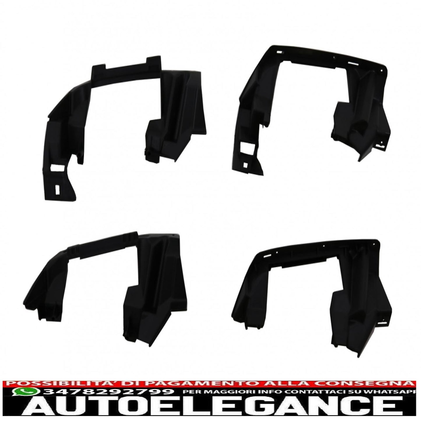 Rear diffuser valance black edition suitable for mercedes a class w176 restyling (2012-2018) design a45