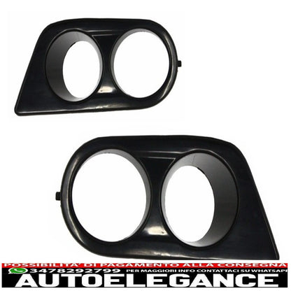 paraurti anteriore con fendinebbia e coperture dei condotti dell'aria adatto per bmw serie 3 coupé cabrio berlina station wagon e46 (1998-2004) design m3