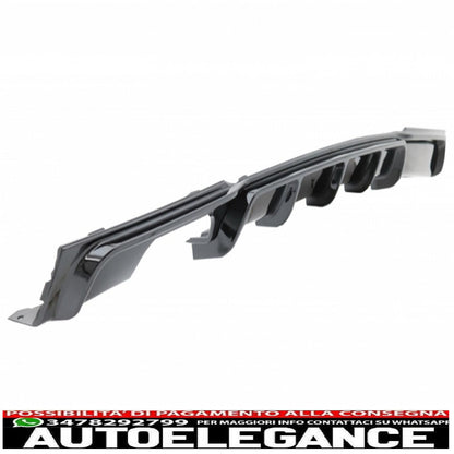 Spoiler paraurti anteriore spoiler paraurti posteriore diffusore nero lucido adatto per BMW serie 3 F30 F31 (2011-up) design m-performance