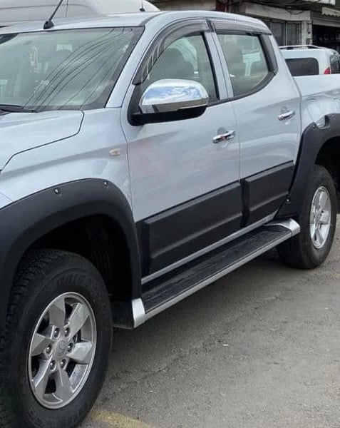 DOOR PROTECTION SUITABLE FOR FIAT FULLBACK 2015-2019 SPORTY MATT BLACK LOOK