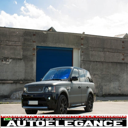 kit carrozzeria adatto per land rover sport l320 restyling (2009-2013) design autobiografia edizione griglia argento