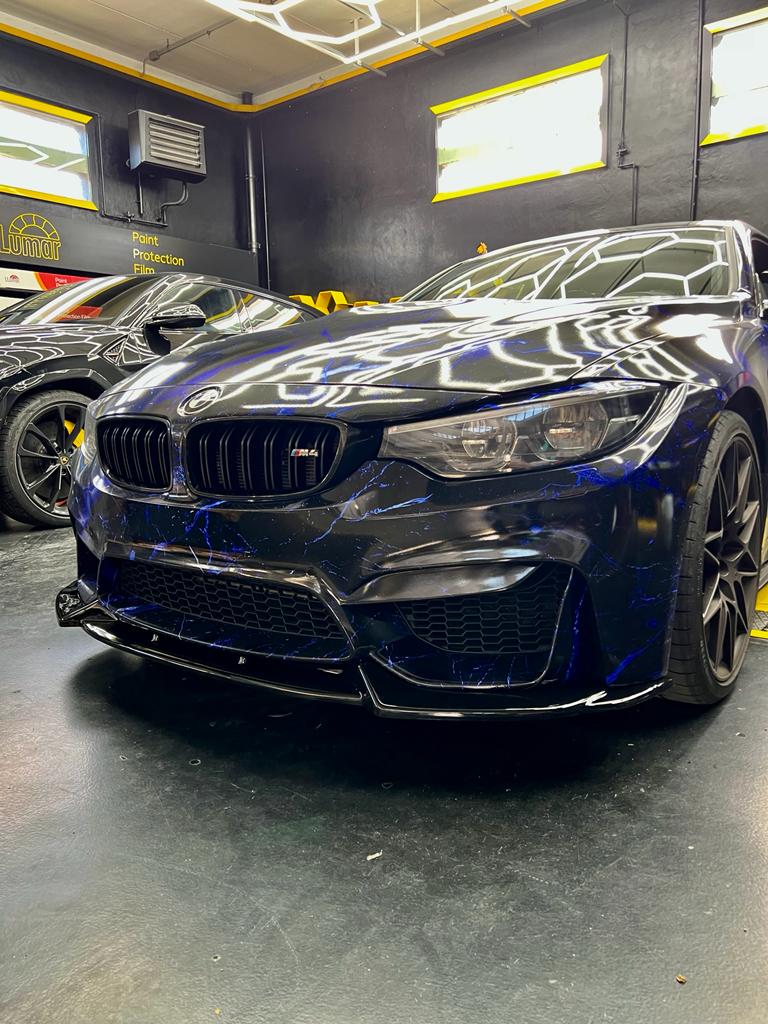 SPLITTER SUITABLE FOR BMW 3 SERIES F30 F31 F80 4 SERIES F32 F36 F33 F82 LOOK M4 