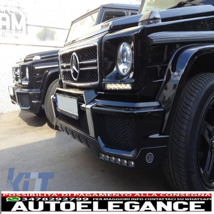 front bumper suitable for mercedes g-class w463 (1989-2017) g65 design
