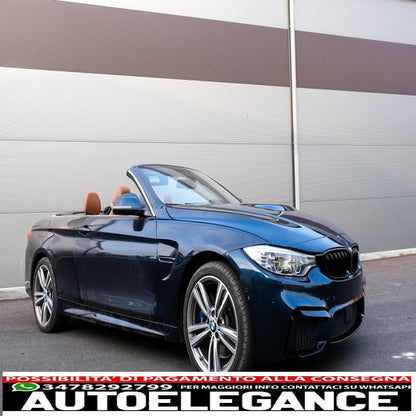 front fenders suitable for bmw 4 series f32 f33 f36 (2013-02.2017) coupe cabrio gran coupe m4 design black intake 