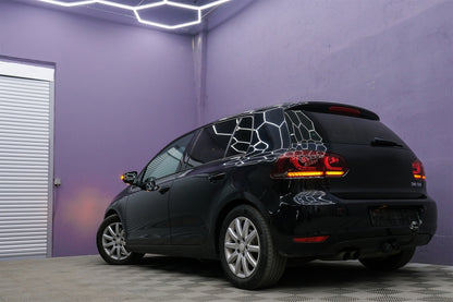 FULL LED REAR LIGHTS SUITABLE FOR VW GOLF 6 (2008-2013) LOOK R20