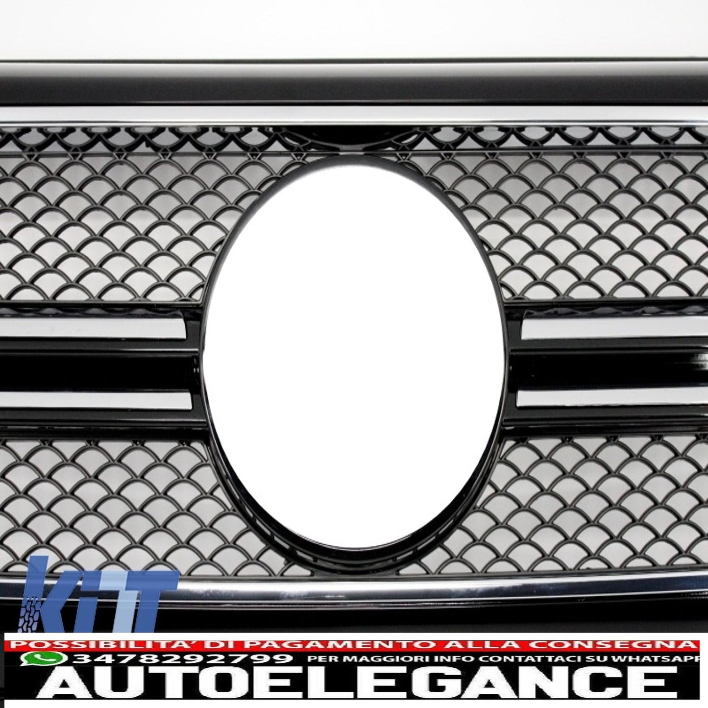 Complete conversion retrofit body kit with tailpipes suitable for mercedes g-class w463 (1989-2018) g63 g65 design 