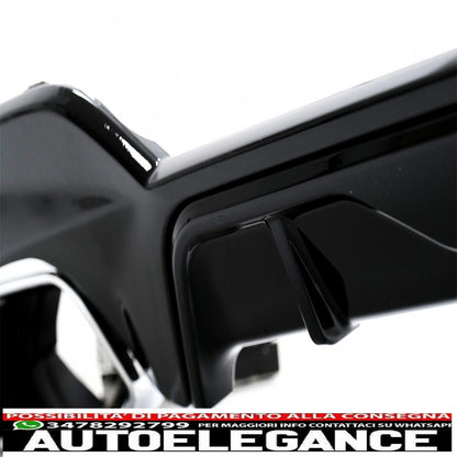 Diffusore mantovana per paraurti posteriore con terminali di scarico cromati, adatto per BMW serie 3 G20 G28 berlina G21 Touring (2018-up) M340i M Look nero pianoforte