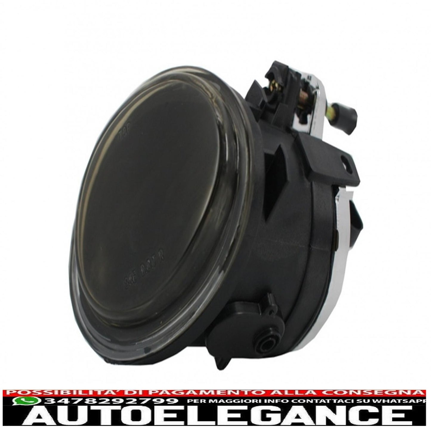 Paraurti anteriore con griglie centrali nero opaco e fendinebbia lente fumé adatto per bmw serie 5 e39 1995-2003 design m5