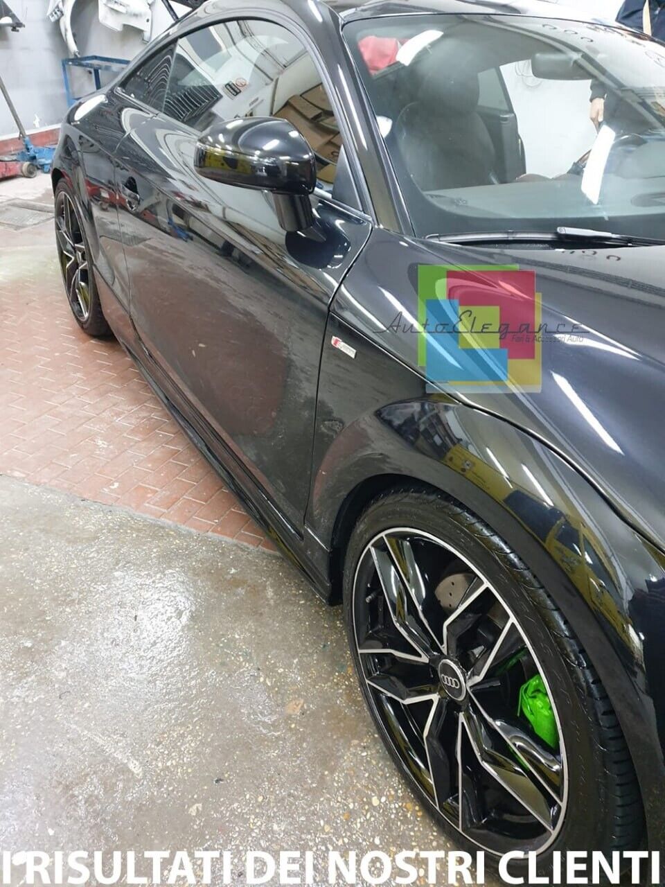 SKIRTS SUITABLE FOR AUDI TT 8J 2009-2014 RS LOOK RAW