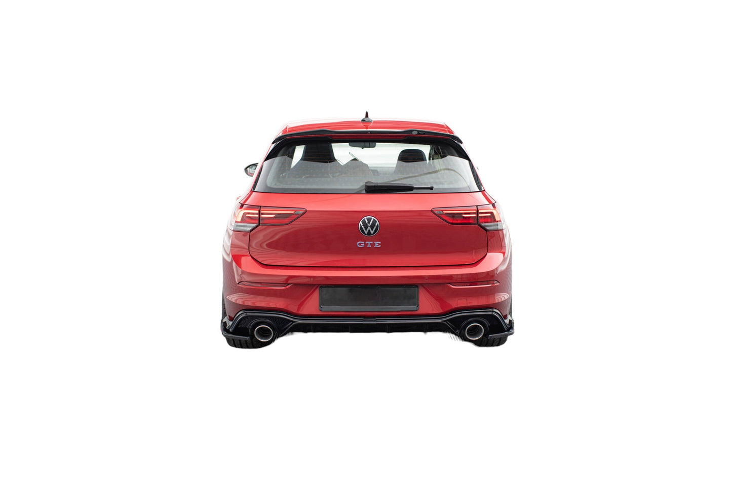 REAR DIFFUSER + EXHAUST TIPPER FOR VOLKSWAGEN GOLF GTE MK8 